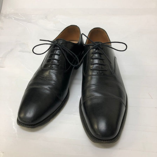 スコッチグレイン 内羽根 レザーシューズ ブラック ラスト0656 サイズ25ハーフ SCOTCH GRAIN 約25.5cm【AFD12】