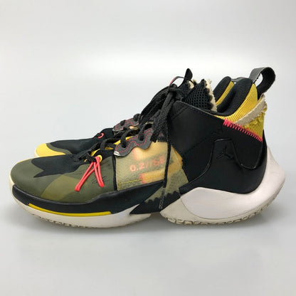 ナイキ ジョーダン ワイノットゼロ.2 SE ブラック スニーカー サイズ26.5cm メンズ NIKE JORDAN 約26.5cm【AFC33】