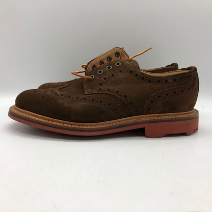 マーク マクナイリー ウィングチップ スウェード  ブラウン サイズ6 MARK MCNAIRY 約25.0cm【AFD9-2】