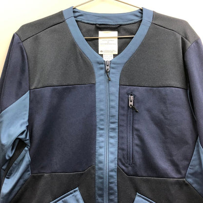 中古◆アディダス×ホワイトマウンテニアリング トラックトップカーディガン ネイビー メンズ サイズL AO0846 adidas×WHITE MOUNTAINEERING 【AFB37】