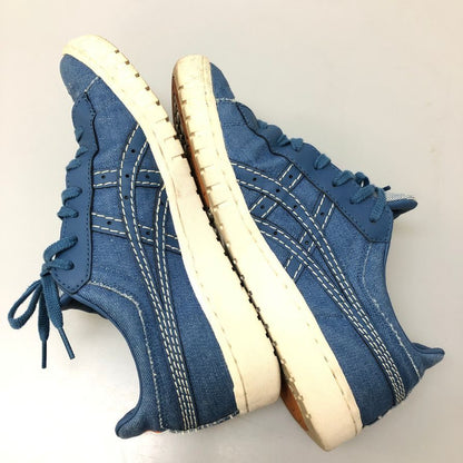アシックス スニーカー アズール ATMOS GEL-PTG 岡山デニム 1201A561 ブルー サイズ27cm  ASICS 約27.0cm【AFC31】