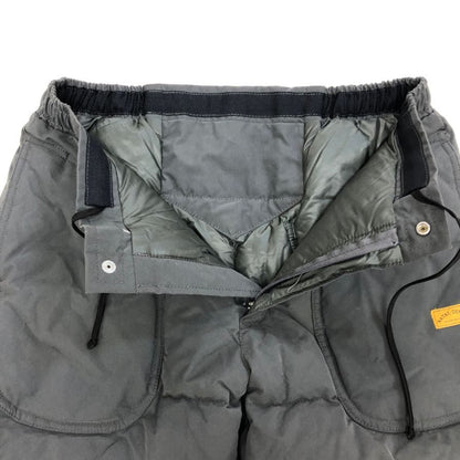 ネイタルデザイン x ナンガ ダウンパンツ グレー メンズS NATAL DESIGN NANGA 【AFB25】