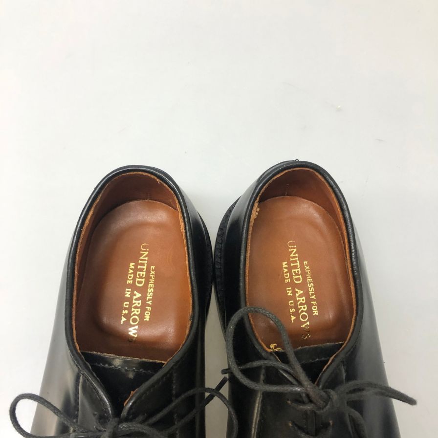 オールデン 9901 プレーントゥ コードバン ブラック メンズ  サイズUS6.5D ALDEN ビジネスシューズ 約24.5cm【LA】【中古】