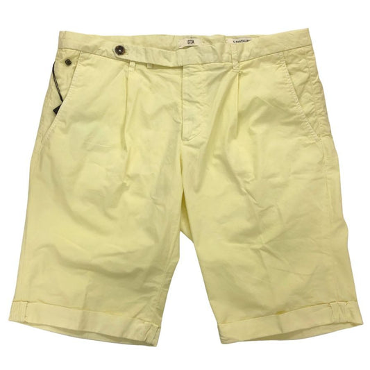 ジーティーアー ショーツ バイロンショーツ パンツ コットン ライトイエロー メンズ サイズ50 GTA BYRON SHORT 【AFB6】
