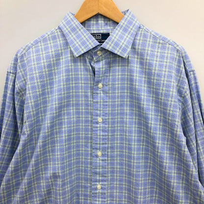 美品◆ポロ ラルフローレン 長袖シャツ チェック メンズ サイズXXL POLO RALPH LAUREN 【AFB17】