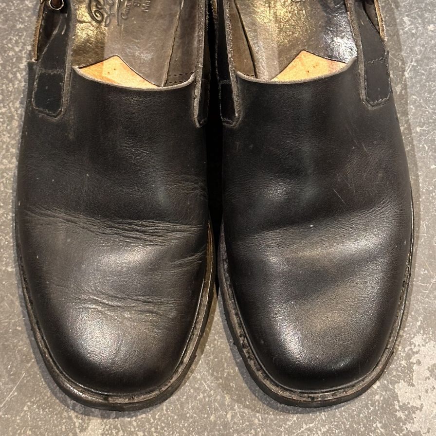 パラブーツ バックストラップサンダル ブラック メンズ サイズ5 Paraboot  約23.5cm【LA】【中古】