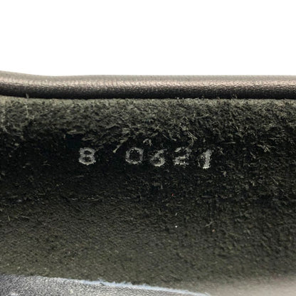 パラブーツ レザーデッキシューズ バース ブラック メンズ UK8 PARABOOT BARTH デッキシューズ 約26.5cm【LA】【中古】