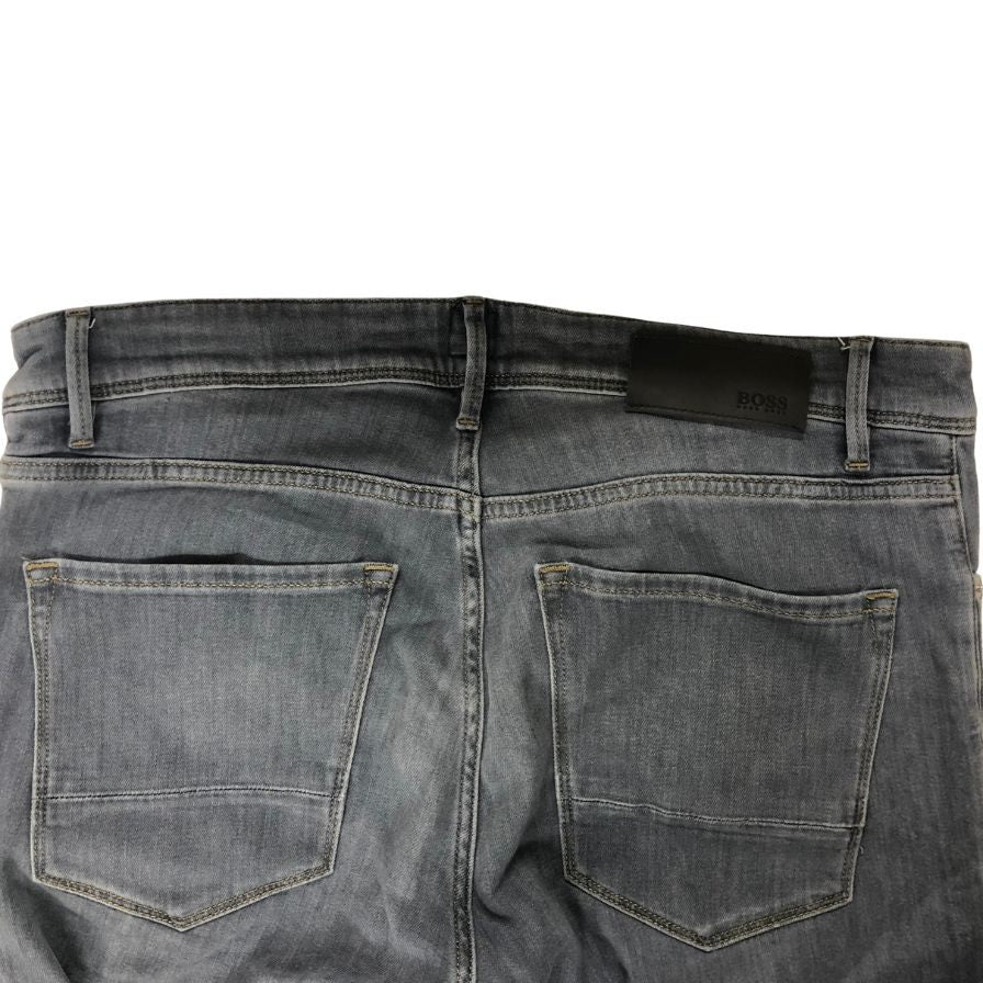 ヒューゴボス ストレッチデニムパンツ グレー メンズ US34 HUGO