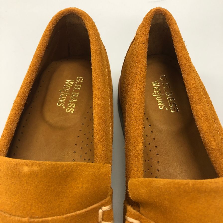 ジーエイチバス レザーシューズ タッセルローファー ブラウン メンズ サイズ US9 G.H.Bass&Co. ローファー 約27.0cm【LA】【中古】
