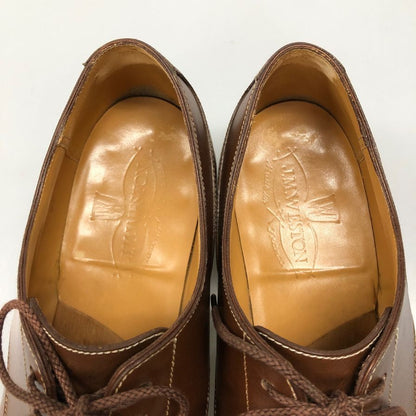 ジェイエムウエストン レザーシューズ Uチップ 641 ゴルフ カーフ タン ブラウン サイズUK5.5C J.M.Weston 約24.5cm【AFC3】