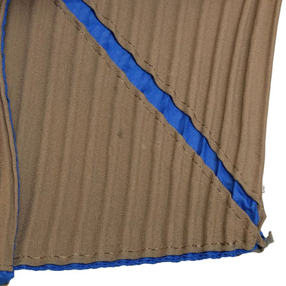 プリーツプリーズ トートバッグ ポリエステル  レディース ブラウン×ブルー PLEATS PLEASE【AFE6】