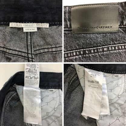 ステラマッカートニー デニムパンツ ダメージ加工 インディゴ レディース サイズ27 STELLA McCARTNEY 【AFB30】