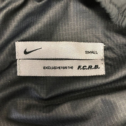 エフシー レアル ブリストル×ナイキ ストレートパンツ 裾ジップ ブラック メンズ サイズS F.C.R.B. F.C.Real Bristol×NIKE 【AFB9】