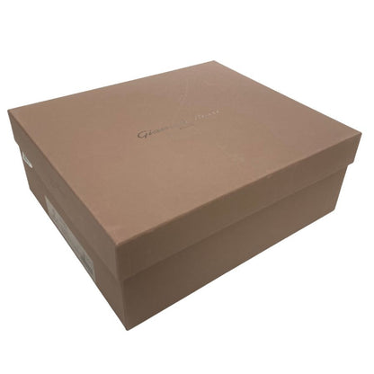 ジャンヴィトロッシ ショートブーツ カットアウト ブラック レザー レディース サイズ35.5 Gianvito Rossi 約22.5cm【AFD9】