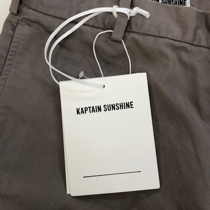 キャプテンサンシャイン ストレートパンツ Garment Dyed Scottish Sideseemless Trousers ベージュ メンズ サイズ34 KAPTAIN SUNSHINE 【AFB28】