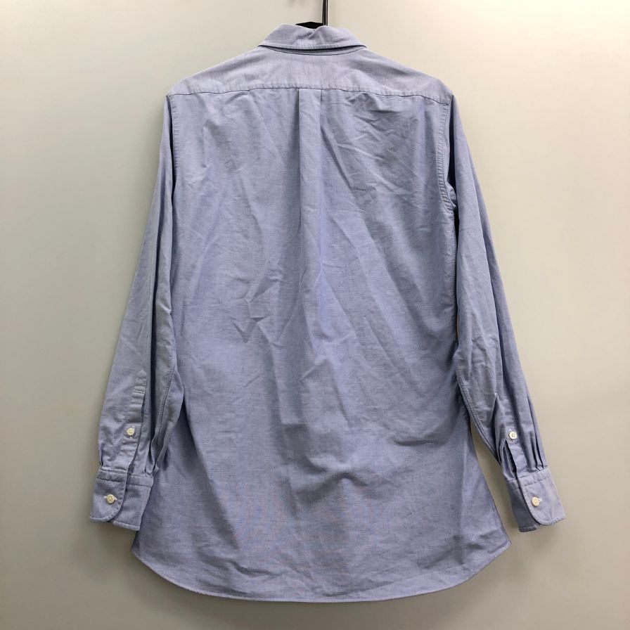美品◆ミナミシャツ 南シャツ ワイシャツ コットン ビスポーク メンズ サイズ表記無し ブルー系 MINAMI SHIRTS 【AFB7】