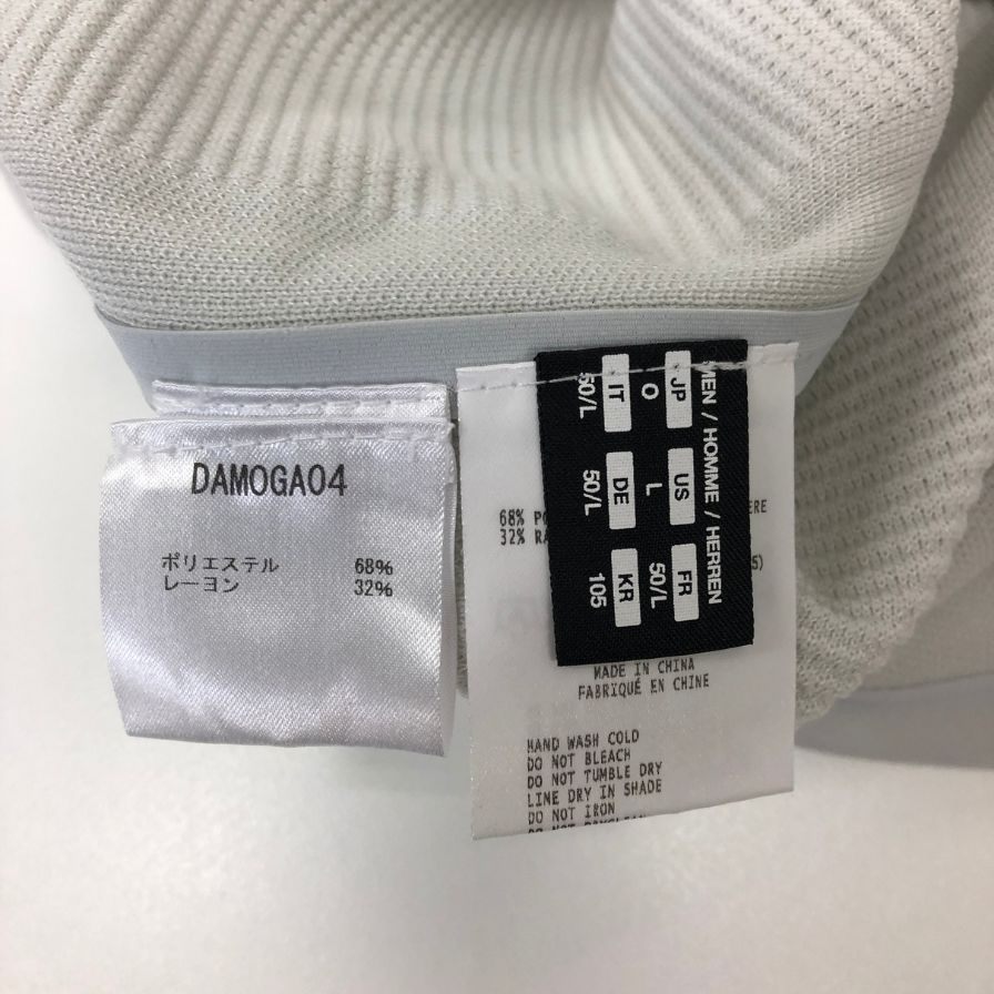 中古◆デサント ハイテク長袖Tシャツ アイボリー メンズ サイズ0 DESCENTE 【AFB33】