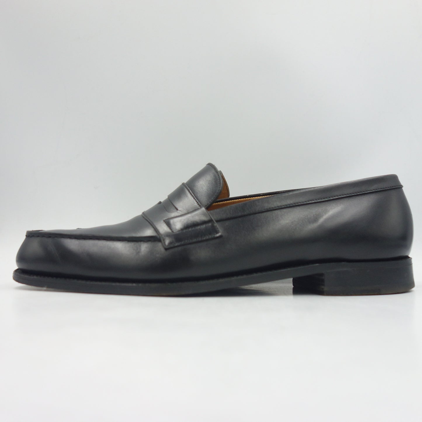 Used ◆JM Weston Leather Shoes Signature Loafers 180 Black Men's Size 9C JMWESTON [LA] 