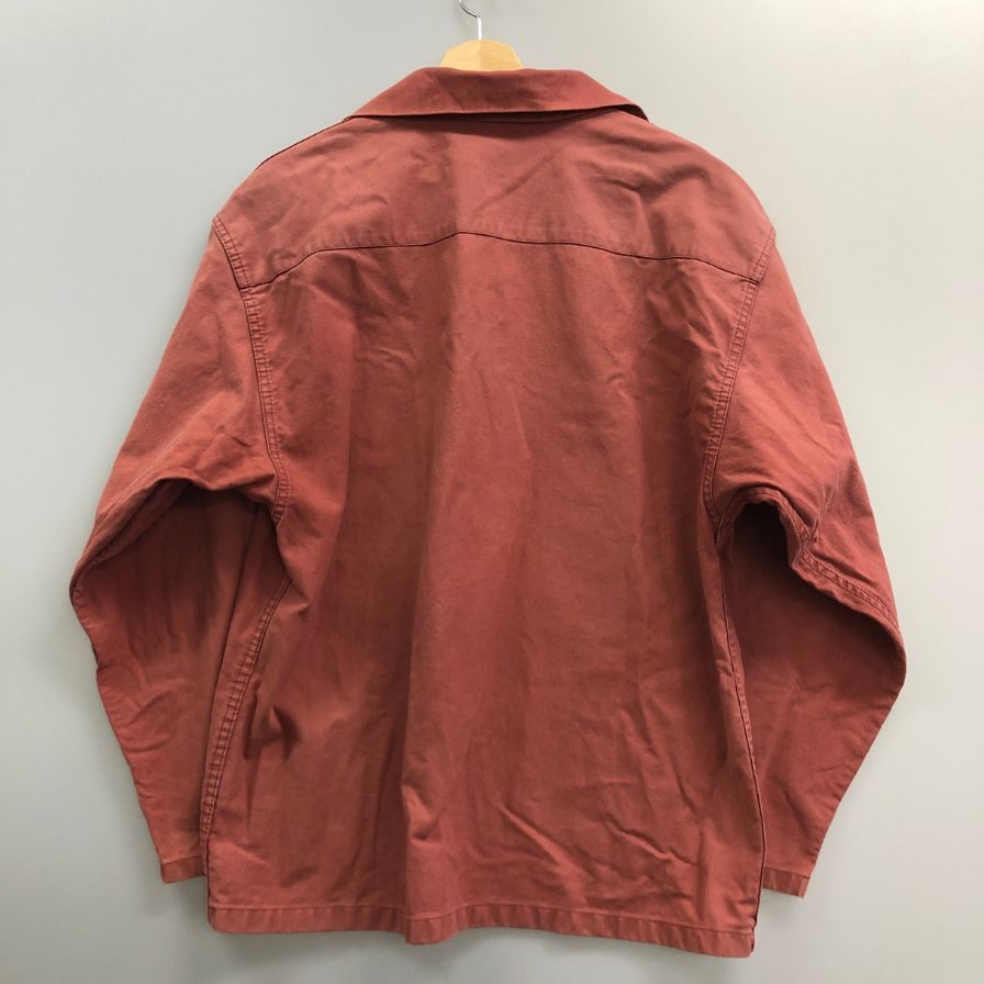 中古◆ルグラジック プルオーバー ジャケット  フィッシャーマンスモック ボルドー系 サイズ48 メンズ  LE GLAZIK 【AFB2】