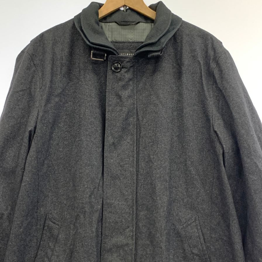 中古◆インティメージ  ライナー付 コート グレー メンズ  サイズM INTIAGME 【AFF24】
