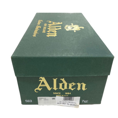 オールデン 563 コードバン タッセルローファー バーガンディ US7.5E メンズ ALDEN ローファー 約25.5cm【LA】【中古】