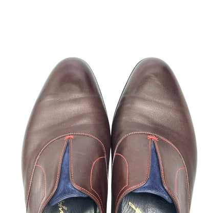 中古◆ジョンロブ スリッポン マンセル レザー ブラウン サイズ不明 メンズ JOHN LOBB MANSELL【AFC40】