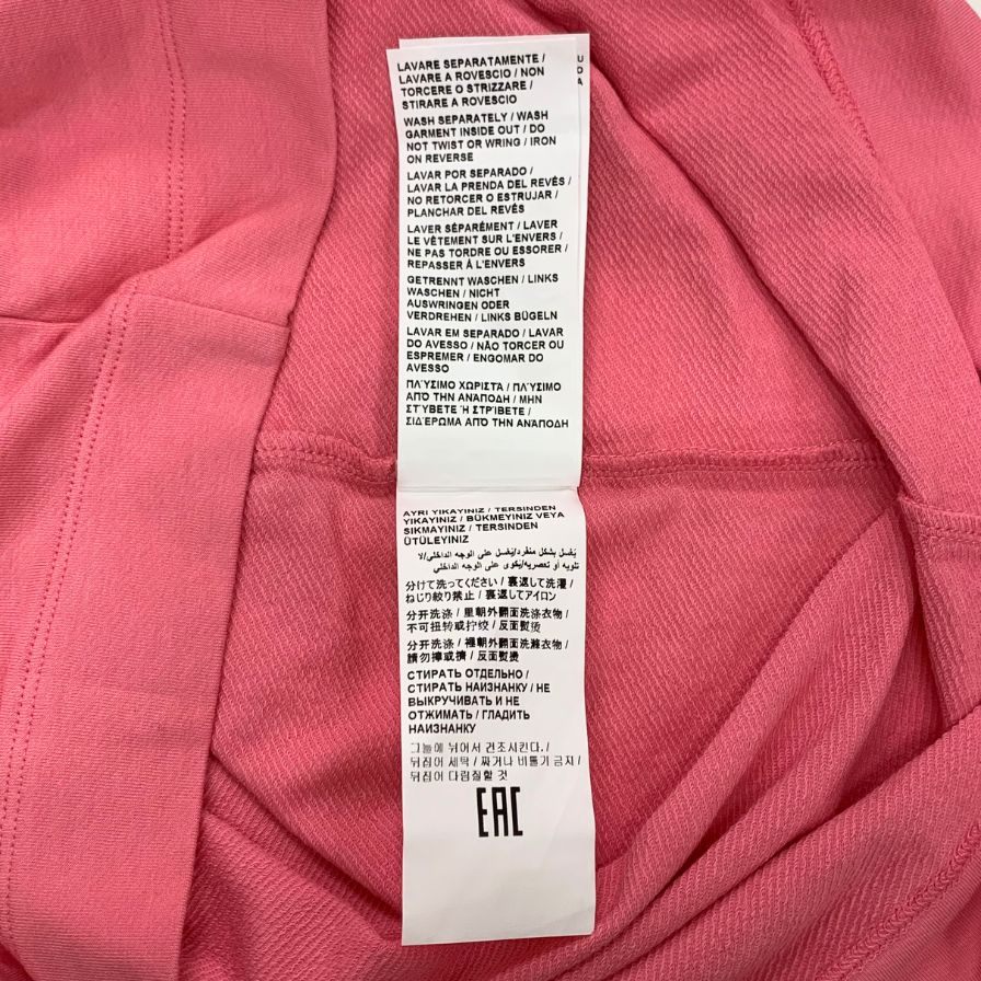 極美品◆ラブモスキーノ ロングＴシャツ スタッズ レディース サイズ44 ピンク Love Moschino 【AFB31】