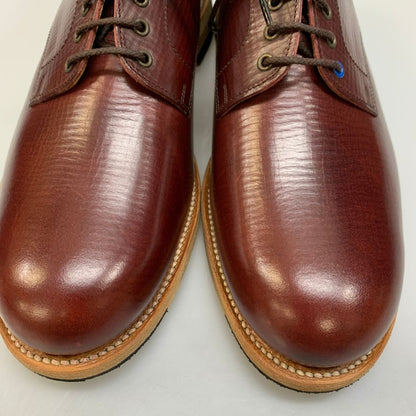 スコッチグレイン ST6352 レースアップシューズ カーフ ボルドー サイズ25.5EE 革靴 SCOTCH GRAIN ビジネスシューズ 約25.5cm【LA】【中古】