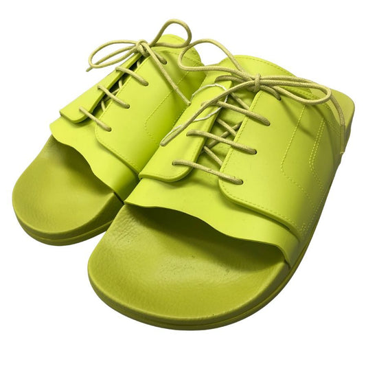 メゾン マルジェラ サンダル S58WX0100 ラバー グリーン系 サイズ37 レディース Maison Margiela 約24.0cm【AFD14】