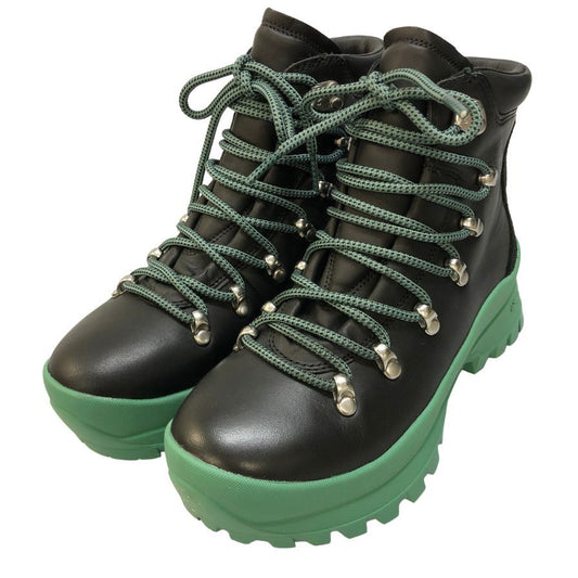 メレル ブーツ トレッキングブーツ Bristol MID レディース サイズ23.5 ブラック グリーン系 MERRELL 約23.5cm【AFD5】