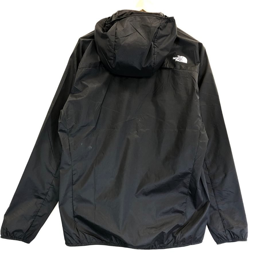 新品同様◆ノースフェイス NP72577 スワローテイルベントフーディ ナイロン ブラック サイズL THE NORTH FACE 【AFB8】