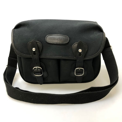 ビリンガム カメラバッグ ハドレースモール キャンバス×レザー ブラック Billingham【AFE3】【中古】