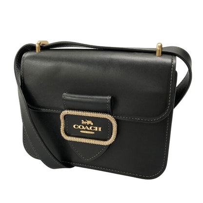 コーチ ショルダーバッグ  C0924 モーガン スクエア クロスボディ ブラック レディース COACH【AFE10】