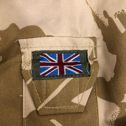 美品◆イギリス軍 コンバットスモックジャケット カモフラ柄 メンズ サイズ170/104 ベージュ系 【AFA9】