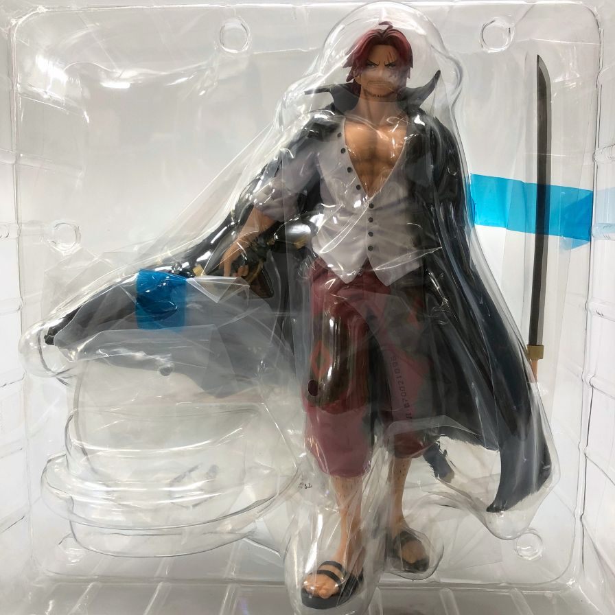 バンダイ ワンピース フィギュア 一番くじ マスターライズ A賞 四皇 シャンクス MASTERLISE ONE PIECE BANDAI【AFI23】【中古】