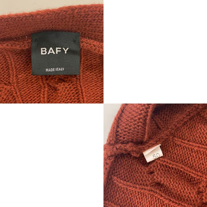 中古◆バフィ×ビームス F 別注 ケーブル ニットベスト メンズ サイズ50 ブラウン BAFY × BEAMS F 【AFB12】