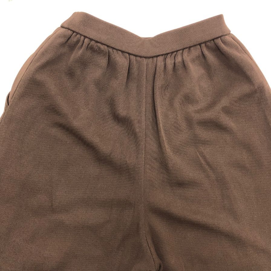 フォクシー ブティック ショートパンツ ニット ハーフ ウエストゴム ブラウン レディース サイズ 38 FOXEY BOUTIQUE 【AFB3】