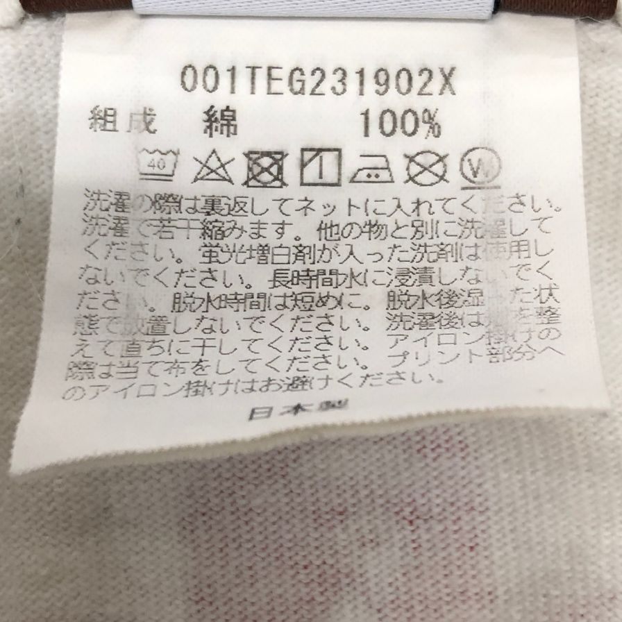美品◆コーチ×アベイシングエイプ  半袖プリントTシャツ ホワイト サイズL メンズ COACH×A BATHING APE 【AFB46】