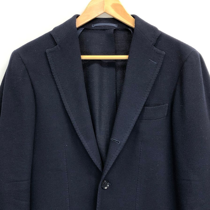 美品◆リングヂャケット  マイスター テーラードジャケット 3ボタン段返り ウール RT056S42X メンズ ネイビー サイズ44 RING JACKET 【AFA11】
