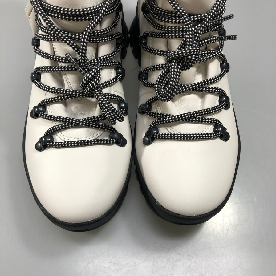 メレル ブーツ トレッキングブーツ Bristol MID レディース サイズ24.5 ブラック ホワイト系 MERRELL 約24.5cm【AFD3】