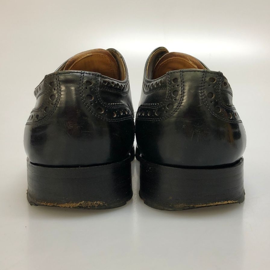 ハインリッヒ ディンケラッカー ウィングチップ メンズ サイズ 8 ブラック HEINRICH DINKELACKER 約26.5cm【AFD13】