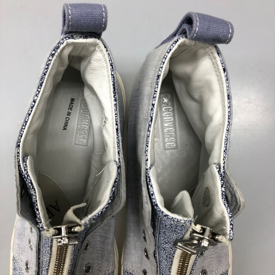 コンバース スニーカー ジャックパーセル アロハラグ 20thアニバーサリー ブルー系 メンズ サイズ28.5cm ALOHA RAG CONVERSE 約28.5cm【AFC31】