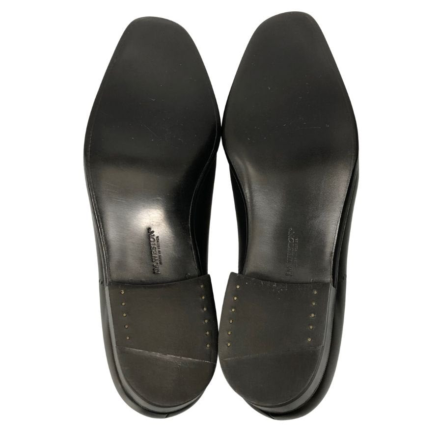 ジェイエムウエストン レザーシューズ 547 ホールカット パンチド ブラック メンズ サイズ9.5 J.M.WESTON ビジネスシューズ 約28.0cm【LA】【中古】