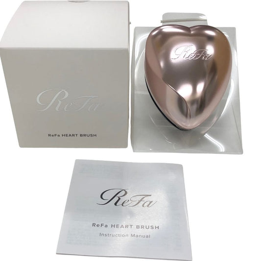 リファ ヘアブラシ ハート ブラシ アンティークローズ ピンク系 Refe【AFI3】【中古】