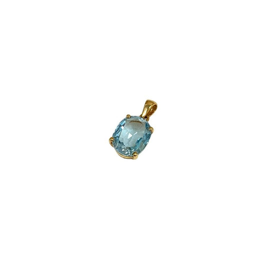 ノーブランド トップ K18 アクアマリン 総重量1.6g