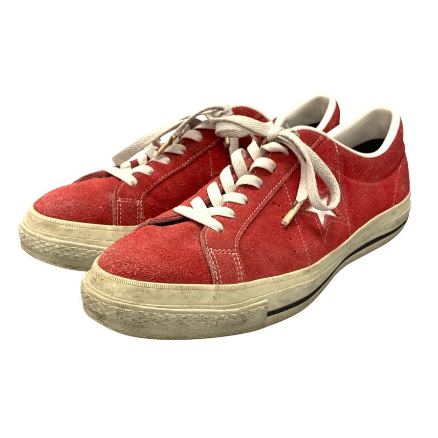 中古◆コンバース スニーカー ワンスター レッド サイズ6 メンズ CONVERSE【AFC43】