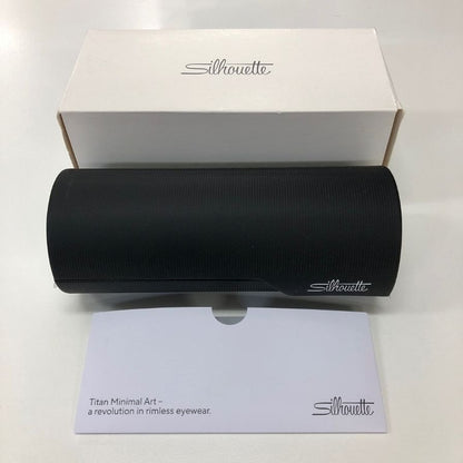 シルエット メガネ リムレス 5599 9142  □17 150 ブラック silhouette【AFI18-2】