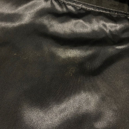 美品◆フェンディ ジーンズ リバーシブルブルゾン ズッカ柄 ブラック メンズ サイズ表記なし FENDI JEANS 【AFA6】