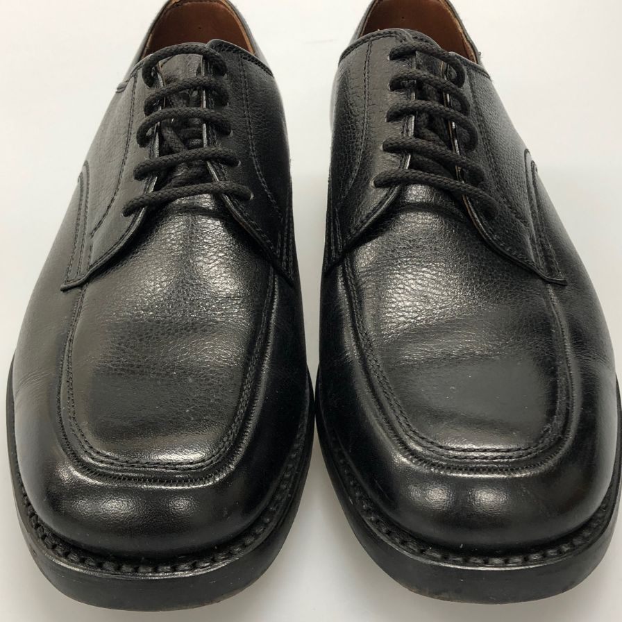 スコッチグレイン レザーシューズ モカシン 本革 ブラック メンズ サイズ25 SCOTCH GRAIN 約25.0cm【AFD14】