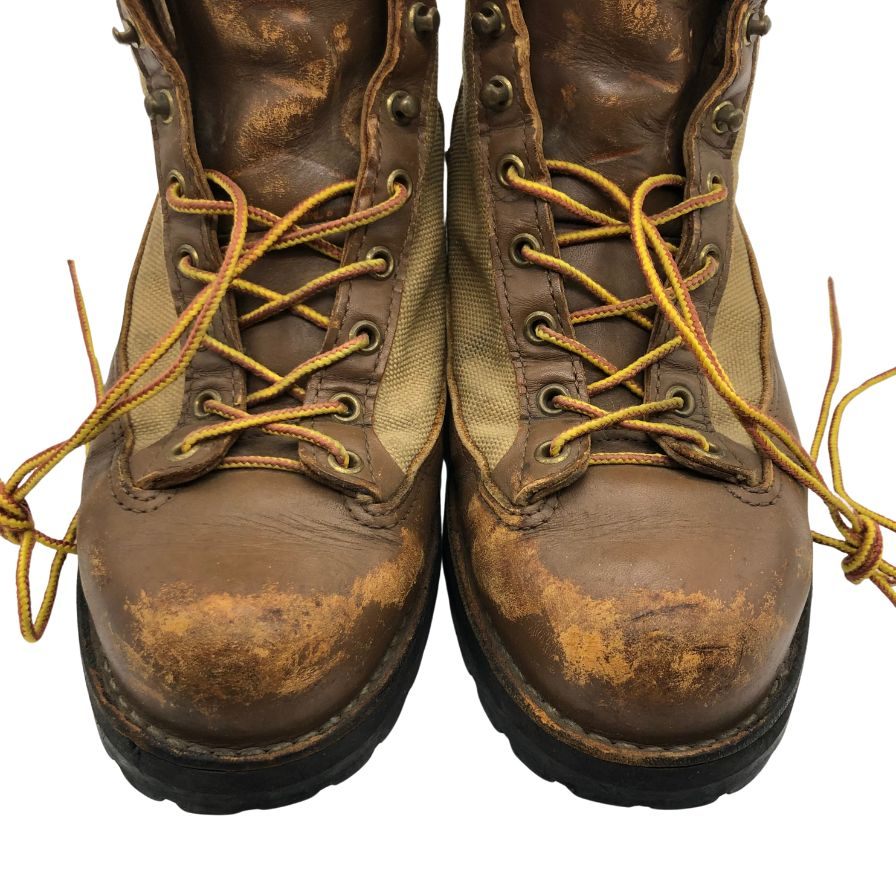 ダナー トレッキングブーツ 30420X ダナーライト レザー×キャンバス ベージュ メンズ サイズ8.5 Danner 約26.5cm【AFD15】